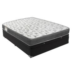Cama Box com Baú Preto ISO100 Ortobom Viúvo D33