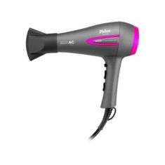 Secador de Cabelo Philco com Íons Tourmaline Cinza e Rosa 2100W 2 Velo