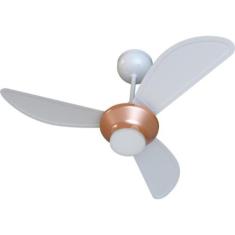 Ventilador de Teto Ventisol Mistral 3 PÁS BRANCO/BRONZE Bivolt