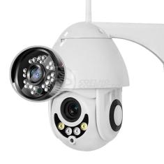 2x Câmera Segurança Smart Ip Wifi Icsee Mini Dome A8