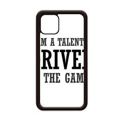 Capa I Am A Tallented Driver in The Games para iPhone 12 Pro Max para Apple Mini Mobile Case