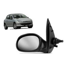 Retrovisor Controle Interno Peugeot 206 207 99/... Esquerdo EB052