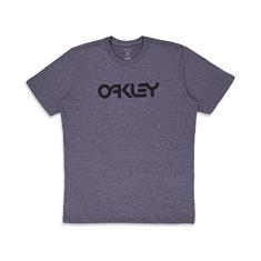 Camiseta Oakley Masculina Mark II SS Tee, Cinza Médio Mescla, M