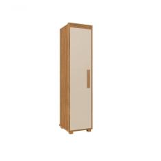 Multiuso Sapateira Modular Malta 1 Porta Camas Fenix Cor:cinamomo-off White