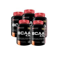 Kit 5X Bcaa 4.5 Tangerina - 100G - Bodybuilders