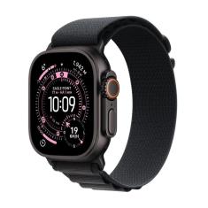 Apple Watch Ultra 3 GPS + Cellular - Caixa preta de titânio – 49 mm - Pulseira loop Alpina preta – M