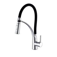 Torneira Gourmet Flexível Prizi Monocomando Preta - Ke-6001
