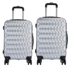 Kit Mala de Viagem 2 Peças Bordo e M - C/ 4 Rodinhas 360º - EAGLE, Pra