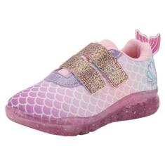 Tênis Infantil Led Minipé Mp2413p-Feminino