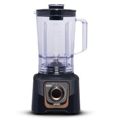 Liquidificador Arno Powermax Autolock 1400W LN82, Cinza Chumbo, com 6 Lâminas Powelix Pro, Tecnologia Anti Vazamento, Comfort Control e Limpeza Fácil, 110V
