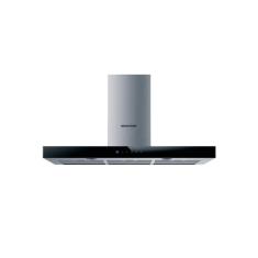 Coifa de Parede Brastemp BAE90ARANA 90cm Inox com Painel Touch On Glass LED 3 Velocidades 110V