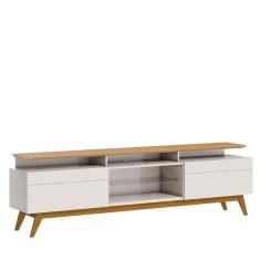 Rack Classic Mais 2 Gavetas 2.2 Imcal 10933 Off White Nature