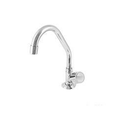 Torneira para Cozinha de Mesa Bica Alta Mônaco Cromada
