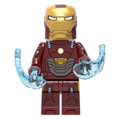 Boneco Blocos De Montar Homem De Ferro Armadura Mark Mk16