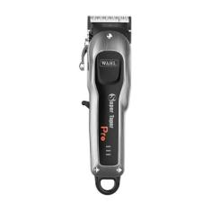 Máquina de cortar cabelo wahl super taper cordless pro bivolt íons de 