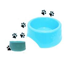 Comedouro 1,2L Tigela Cães e Gatos Color - EMB-UTILIT, Azul, Verde