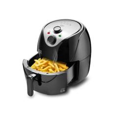 Fritadeira Elétrica Air Fryer 6,5L 220V Preta Multi - GO218, Preto, 22