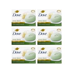 Sabonete Dove 90G Erva Doce - Kit Com 6Un