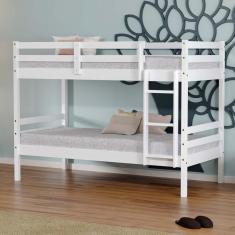 Beliche Infantil Slim Rb Madeira Maciça Branco Housin