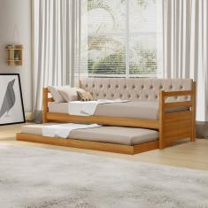 Sofá Cama Bicama Solteiro Lux Imbuia
