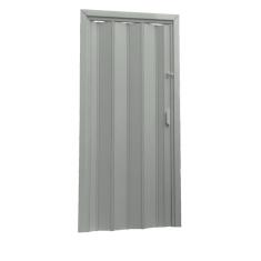Porta Sanfonada Pvc 0,60x2,10 Multilit Cinza