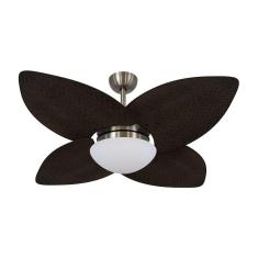 Ventilador De Teto Kovalski Bronze 4 Pás Palmae Tabaco 220V