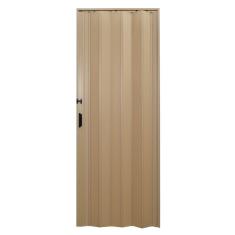 Porta Sanfonada de Pvc 80cm X 210cm Bege