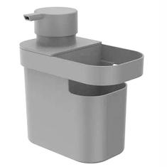 Dispenser para Detergente e Organizador de Pia Trium 650ml Chumbo DT55