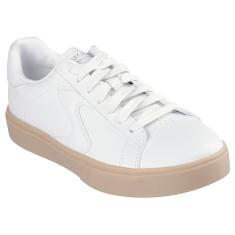 Skechers Tênis feminino Eden Lx-All Neutral, Branco/Natural, 36