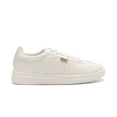 Tênis Feminino Anacapri Pontilhado Lateral Branco-Unissex