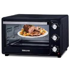 Forno Elétrico de Bancada Suggar FE4201PT 42L 1600W com Grill e Timer Preto 110V