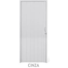 Porta Sanfonada PVC Plastilit 0,80x2,10m Cinza