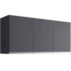 Armário Aéreo Cozinha Adriana 3 Portas 120 cm