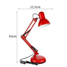 Luminária Desk Lamp Vermelho - Gmh