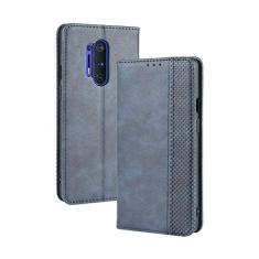Capa para Oneplus 8 Pro, capa flip carteira de couro para Oneplus 8 Pro, capa magnética retrô para celular, capa carteira de telefone com compartimentos para cartões