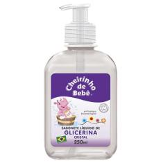 Sabonete Líquido Cheirinho De Bebê Glicerina Cristal 250ml - Unilever