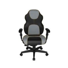 Cadeira Gamer Diretor Linha Gamer Racing Cinza - Design Office Móveis