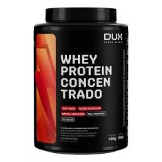 Whey protein concentrado morango 900g - DUX, Morango, 900g