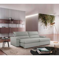 Sofá Filadélfia Veludo 2 Módulos 100cm B25cm Meu Sofá Online B026 Veludo Prata