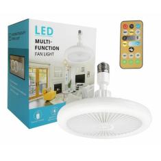 Ventilador de Teto LED E27 36W, Prático e Econômico para Clima Ideal e