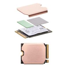 Dissipador de Calor Cobre Puro SSD M.2 2230 Steam Deck PC