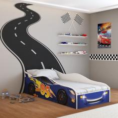 Cama Infantil Car Fantasy Azul - Panorama Móveis