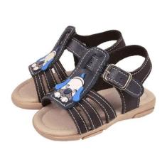 Sandália Infantil Menino Cachorrinho Marinho-Masculino