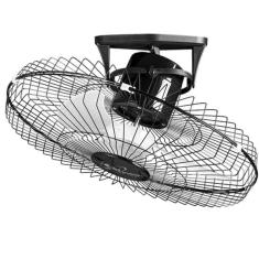 Ventilador Teto - 360º - 60 Cm  Bi-volt Preto - Premium