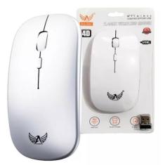 Mouse Óptico Sem Fio Wireless Slim 1600 Dpi Notebook Pc Mac - 01Esport