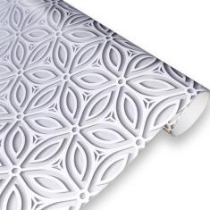 Papel De Parede Adesivo 3D Vinílico Lavável 300X52Cm - Lcg Eletro