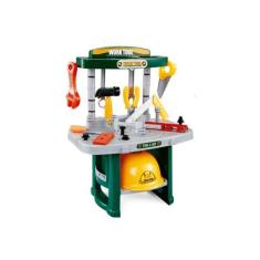 Kit Ferramenta Infantil Oficina Mecânica Bancada 54 Peças - Importway