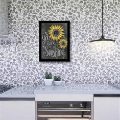 Quadro Decorativo You Are My Sunshine 45x34cm - Quadros On-line, A3 (4