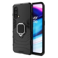 SORAKA Capa para OnePlus Nord CE 5G com suporte para anel Capa Slim Fit de TPU macio Capa OnePlus Nord CE 5G com placa de metal para suporte magnético de telefone para carro