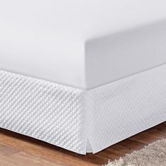 Lençol Soft Avulso Solteiro 200 Fios Com Elástico Branco